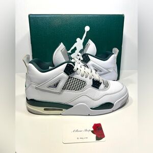 Nike Air Jordan 4 Retro ‘Oxidized Green’ (FQ8138 103) Shoes Size: 10 M